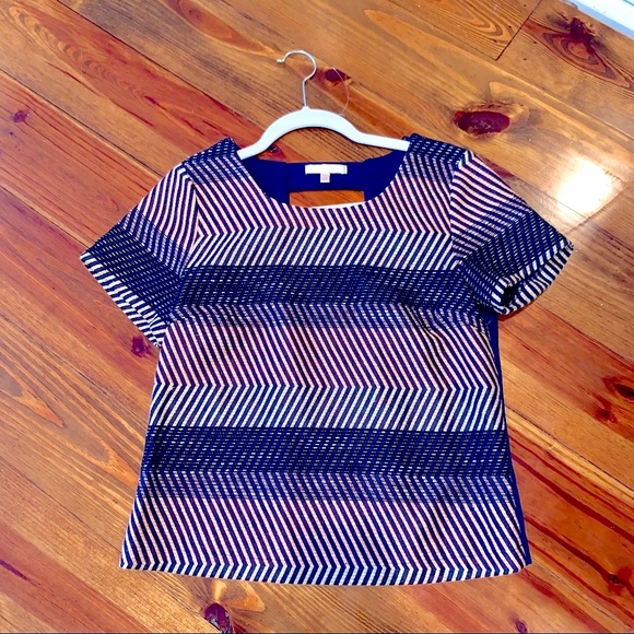 Urban Outfitters Tops - Skies Are Blue Striped Textured Top